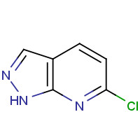 63725-51-9 6-chloro-1H-pyrazolo[3,4-b]pyridine chemical structure