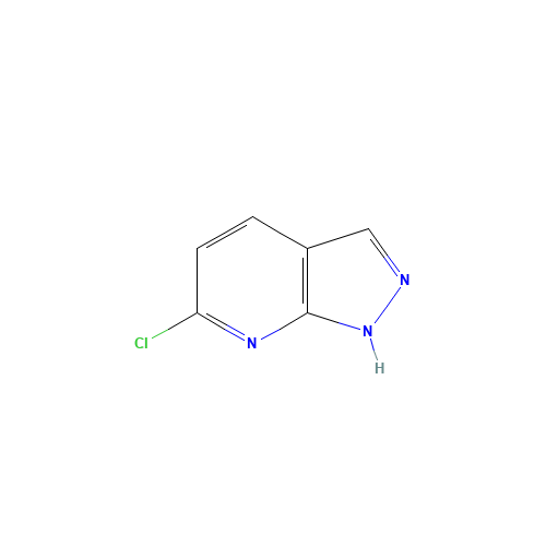 63725-51-9 6-chloro-1H-pyrazolo[3,4-b]pyridine chemical structure