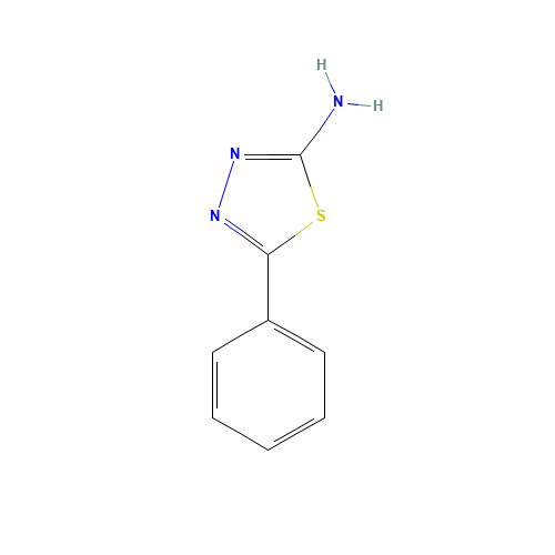 2002-03-1 2-AMINO-5-PHENYL-1 3 4-THIADIAZOLE chemical structure