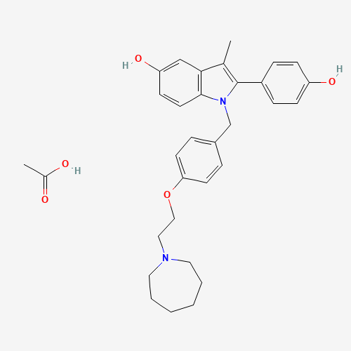 198481-33-3 BAZEDOXIFENE ACETATE chemical structure