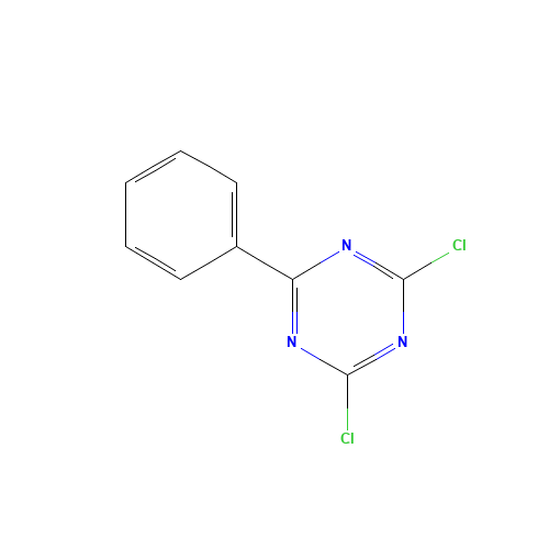 1700-02-3 2,4-Dichloro-6-phenyl-1,3,5-triazine chemical structure
