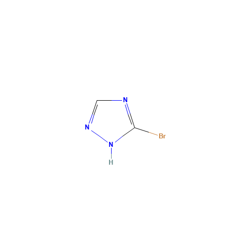 7343-33-1 3-BROMO-1H-1,2,4-TRIAZOLE chemical structure