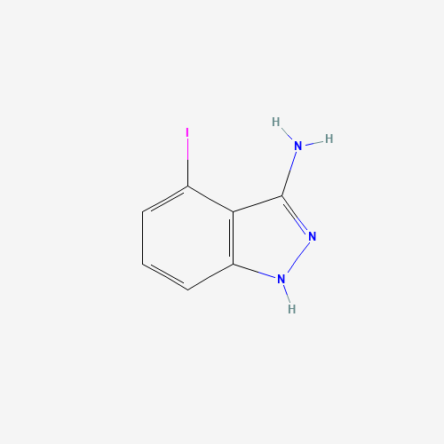 599191-73-8 4-Iodo-1H-indazol-3-ylamine chemical structure