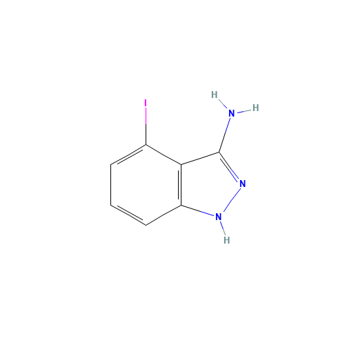 599191-73-8 4-Iodo-1H-indazol-3-ylamine chemical structure