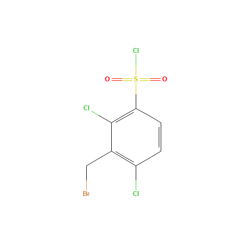 188440-21-3 3-(bromomethyl)-2,4-dichlorobenzene-1-sulfonyl chloride chemical structure