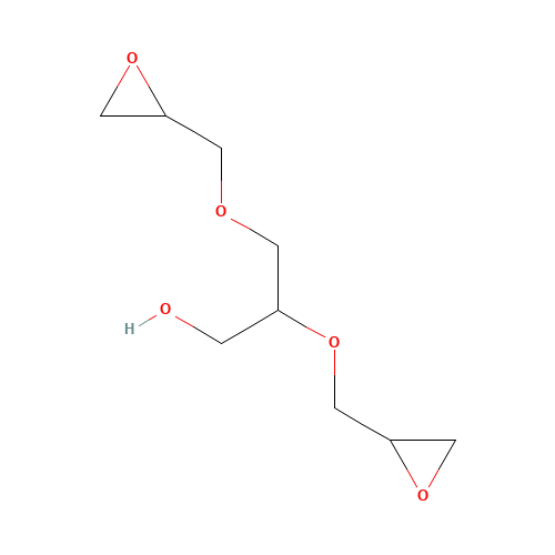 27043-36-3 GLYCEROL DIGLYCIDYL ETHER chemical structure