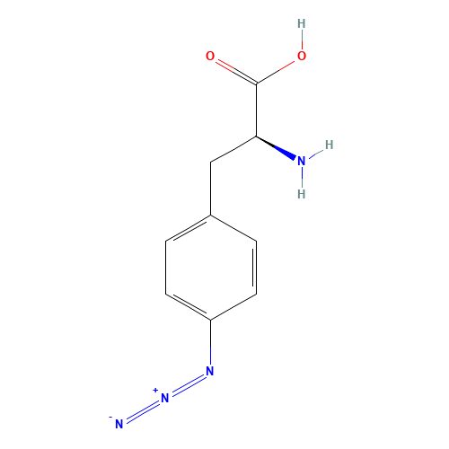 33173-53-4 H-P-AZIDO-PHE-OH chemical structure