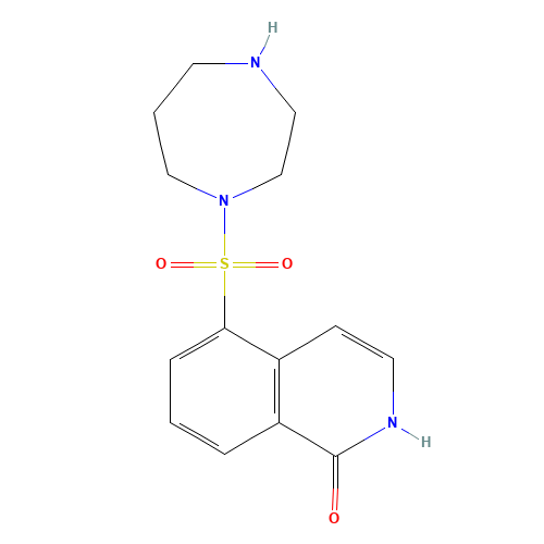 105628-72-6 1-[(1,2-DIHYDRO-1-OXO-5-ISOQUINOLINYL)SULFONYL]HEXAHYDRO-1H-1,4-DIAZEPINE chemical structure