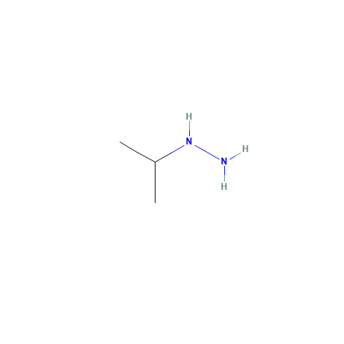 2257-52-5 1-ISOPROPYLHYDRAZINE chemical structure