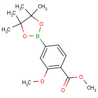 603122-40-3 3-METHOXY-4-METHOXYCARBONYLPHENYLBORONIC ACID,PINACOL ESTER chemical structure