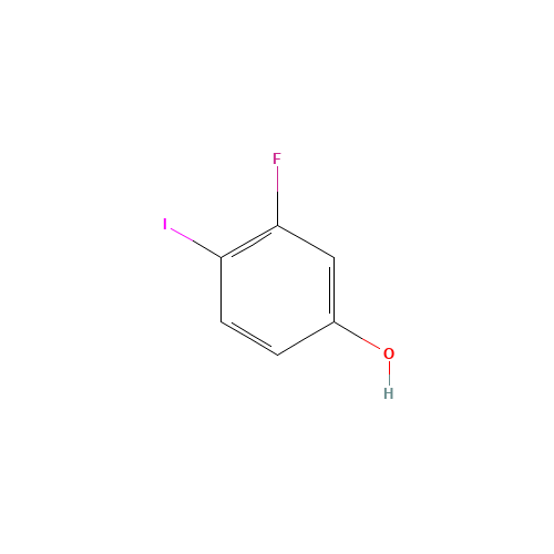 122927-84-8 3-Fluoro-4-iodophenol chemical structure