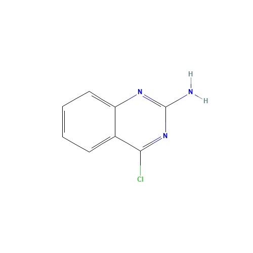 124309-74-6 4-CHLOROQUINAZOLIN-2-AMINE chemical structure