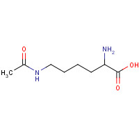692-04-6 N-EPSILON-ACETYL-L-LYSINE chemical structure