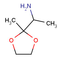 62240-37-3 2-(Aminoethyl)-2-methyl-1,3-dioxolane chemical structure