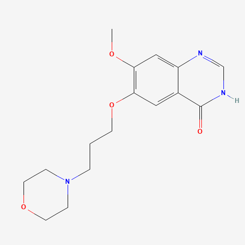 199327-61-2 7-Methoxy-6-(3-morpholin-4-ylpropoxy)quinazolin-4(3H)-one chemical structure