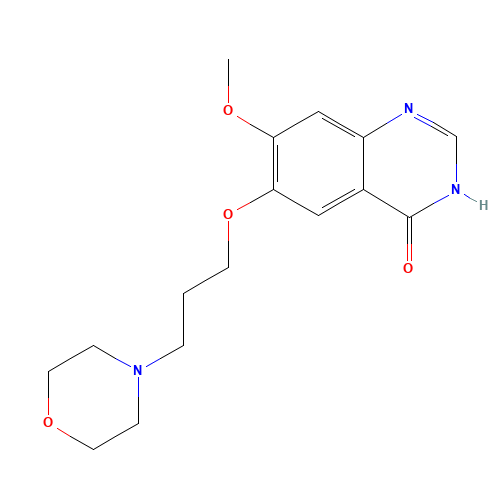199327-61-2 7-Methoxy-6-(3-morpholin-4-ylpropoxy)quinazolin-4(3H)-one chemical structure