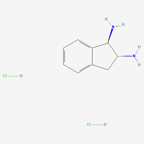 218151-48-5 1H-Indene-1,2-diamine,2,3-dihydro-,(1R,2R)-(9CI) chemical structure