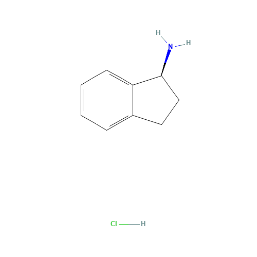32457-23-1 (S)-(+)-1-Aminoindanehydrochloride chemical structure