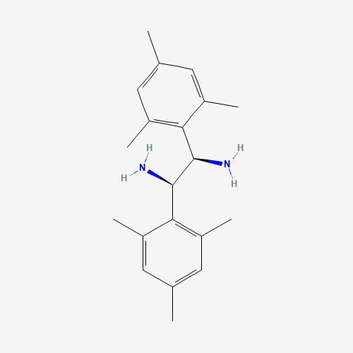 425615-42-5 (1R,2R)-1,2-BIS(2,4,6-TRIMETHYLPHENYL)ETHYLENEDIAMINE chemical structure