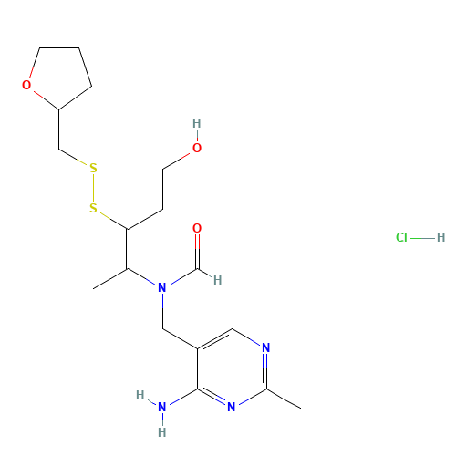 2105-43-3 FURSULTIMINE HYDROCHLORIDE chemical structure