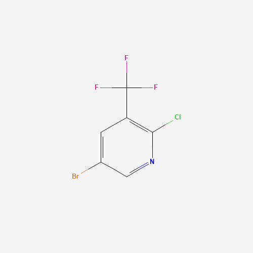 211122-40-6 5-BROMO-2-CHLORO-3-(TRIFLUOROMETHYL)PYRIDINE chemical structure