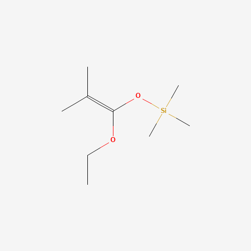 31469-16-6 1-Ethoxy-2-methyl-1-(trimethylsiloxy)-1-propene chemical structure