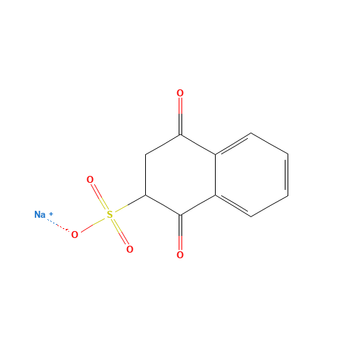 7110-75-0 Sodium 1,4-dihydroxy-2-naphthalenesulfonate chemical structure