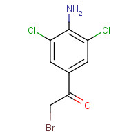 37148-47-3 4-Amino-3,5-dichloro-alpha-bromoacetophenone chemical structure