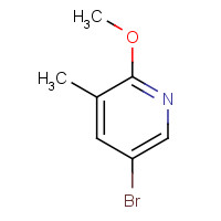 760207-87-2 5-BROMO-2-METHOXY-3-METHYLPYRIDINE chemical structure