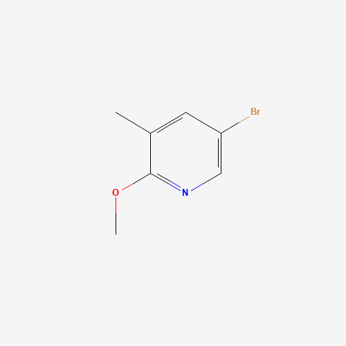 760207-87-2 5-BROMO-2-METHOXY-3-METHYLPYRIDINE chemical structure