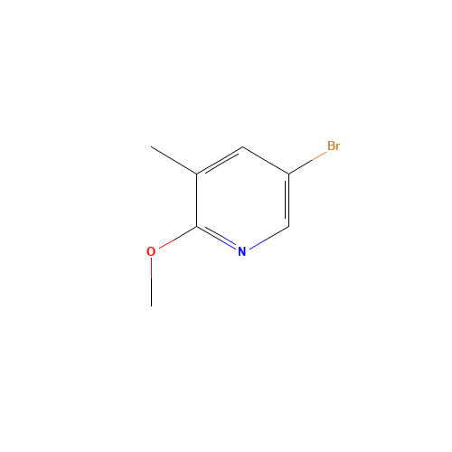 760207-87-2 5-BROMO-2-METHOXY-3-METHYLPYRIDINE chemical structure