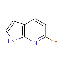 898746-42-4 1H-Pyrrolo[2,3-b]pyridine,6-fluoro- chemical structure