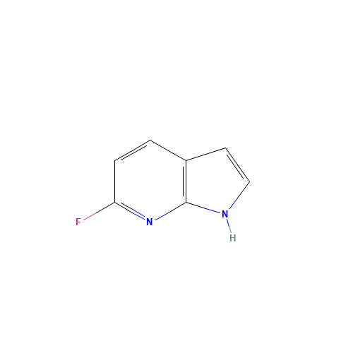 898746-42-4 1H-Pyrrolo[2,3-b]pyridine,6-fluoro- chemical structure