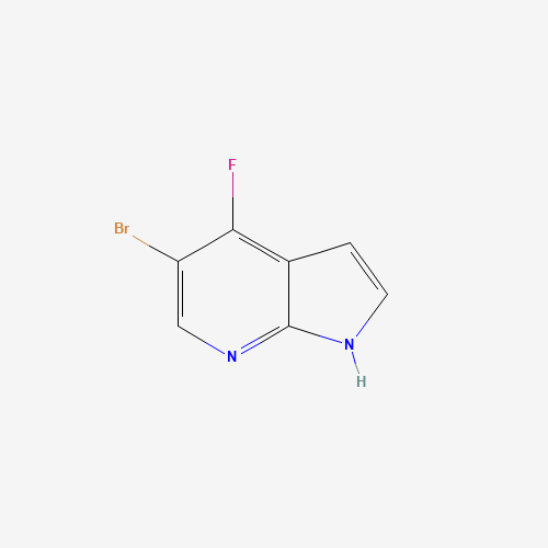 1172067-95-6 5-Bromo-4-fluoro-7-azaind... chemical structure