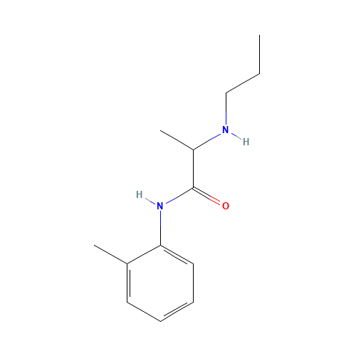 721-50-6 Prilocaine chemical structure