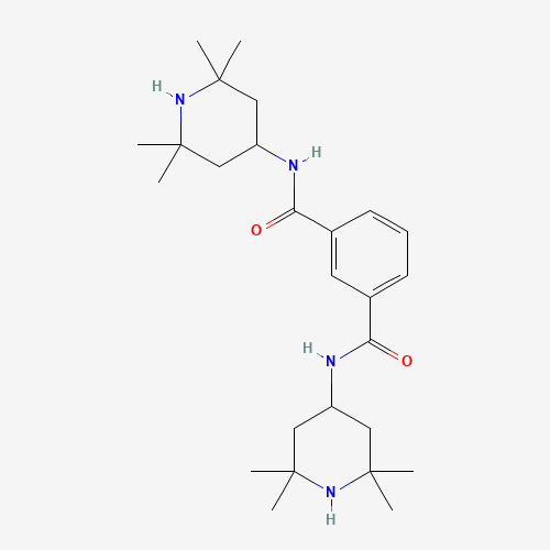 42774-15-2 N,N'-Bis(2,2,6,6-tetramethyl-4-piperidinyl)-1,3-benzenedicarboxamide chemical structure