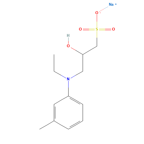 82692-93-1 Sodium 3-(N-ethyl-3-methylanilino)-2-hydroxypropanesulfonate chemical structure