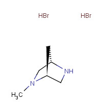 114086-15-6 (1S,4S)-2-METHYL-2,5-DIAZABICYCLO(2.2.1)HEPTANE 2HBR chemical structure