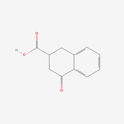 6566-40-1 4-OXO-1,2,3,4-TETRAHYDRO-NAPHTHALENE-2-CARBOXYLIC ACID chemical structure