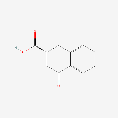 113867-23-5 (R)-2-Naphthalenecarboxylic acid,1,2,3,4-tetrahydro-4-oxo chemical structure