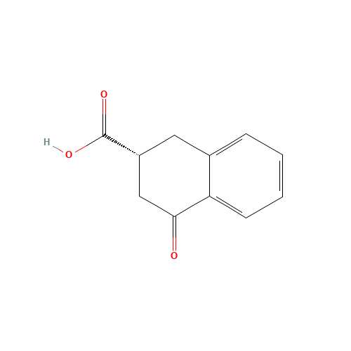 113867-23-5 (R)-2-Naphthalenecarboxylic acid,1,2,3,4-tetrahydro-4-oxo chemical structure