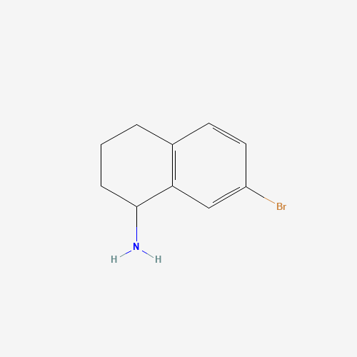 865472-04-4 7-BROMO-1,2,3,4-TETRAHYDRO-NAPHTHALEN-1-YLAMINE HYDROCHLORIDE chemical structure