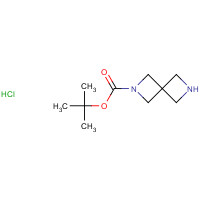 1207840-19-4 tert-butyl 2,6-diazaspiro[3.3]heptane-2-carboxylate hydrochloride chemical structure