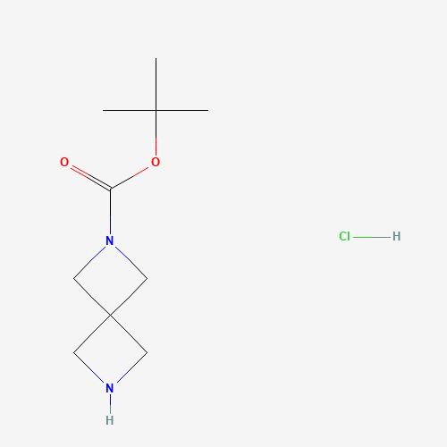 1207840-19-4 tert-butyl 2,6-diazaspiro[3.3]heptane-2-carboxylate hydrochloride chemical structure