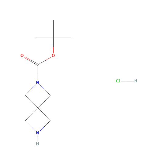 1207840-19-4 tert-butyl 2,6-diazaspiro[3.3]heptane-2-carboxylate hydrochloride chemical structure