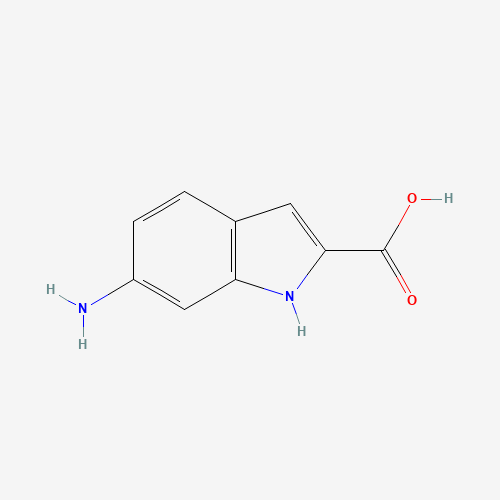 135855-63-9 6-amino-1H-indole-2-carboxylic acid chemical structure