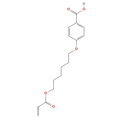 83883-26-5 4-(6-ACRYLOXY-HEX-1-YLOXY)BENZOIC ACID chemical structure
