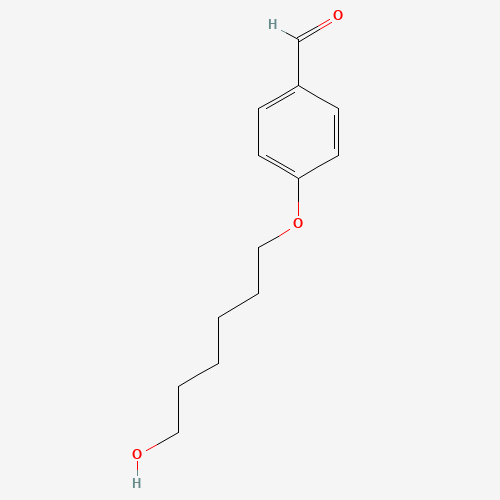 96735-91-0 Benzaldehyde,4-[(6-hydroxyhexyl)oxy]- chemical structure