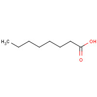 124-07-2 Octanoic acid chemical structure