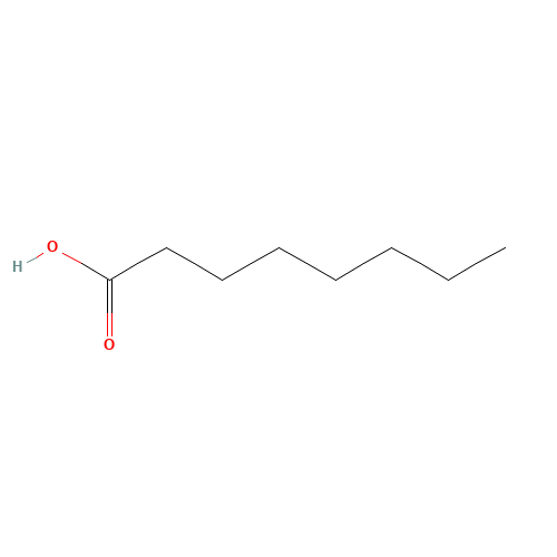 124-07-2 Octanoic acid chemical structure